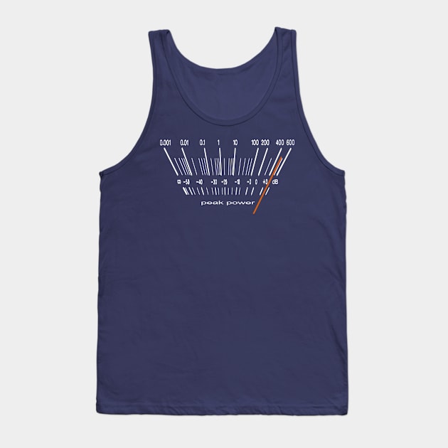 peak power meter Tank Top by retroracing